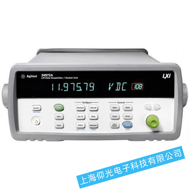 ���݂�34972A��(sh��)��(j��)�ɼ������_�C(j��)���ϾS��